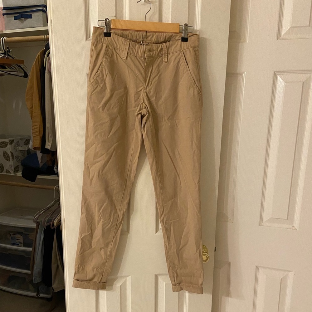 Esprit, pant, tan, US 2